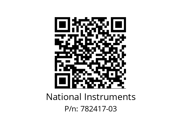   National Instruments 782417-03