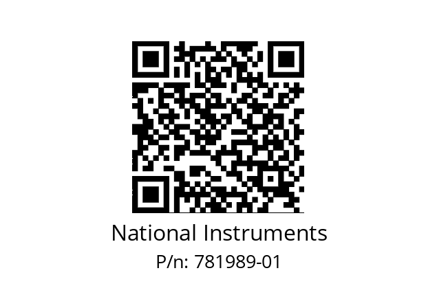   National Instruments 781989-01