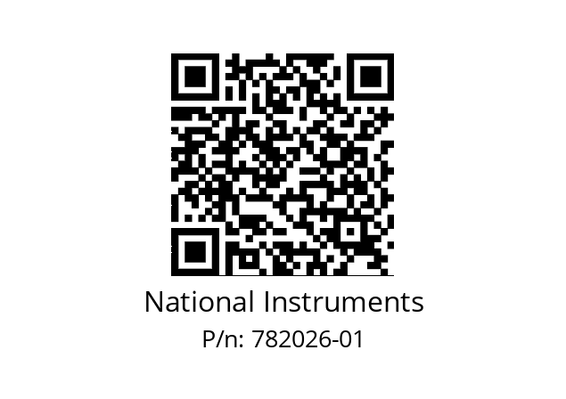   National Instruments 782026-01