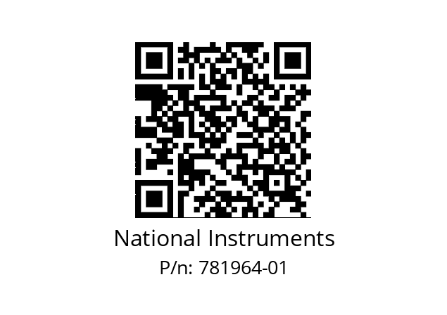   National Instruments 781964-01