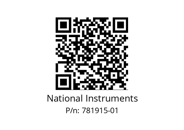   National Instruments 781915-01