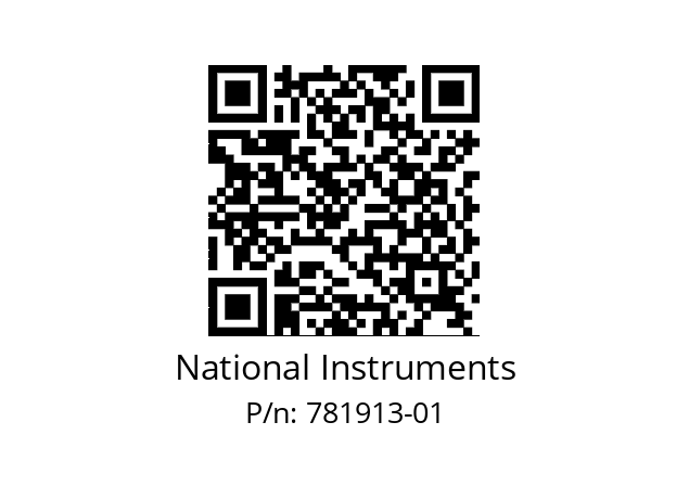   National Instruments 781913-01