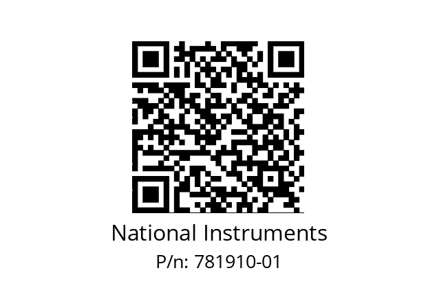   National Instruments 781910-01