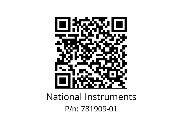   National Instruments 781909-01