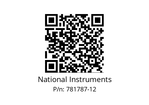   National Instruments 781787-12