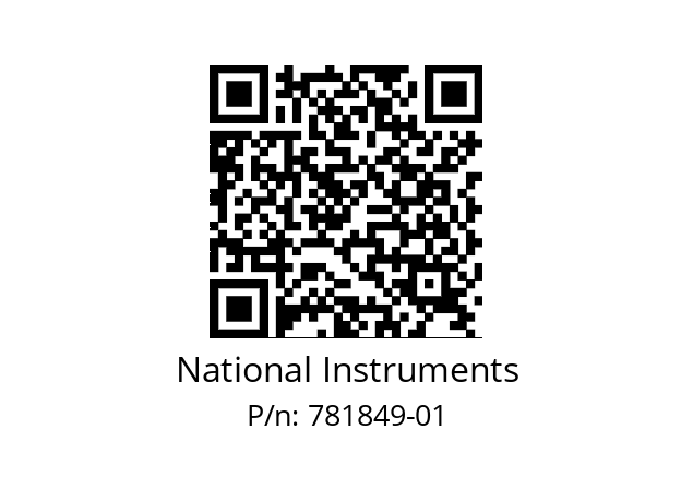   National Instruments 781849-01