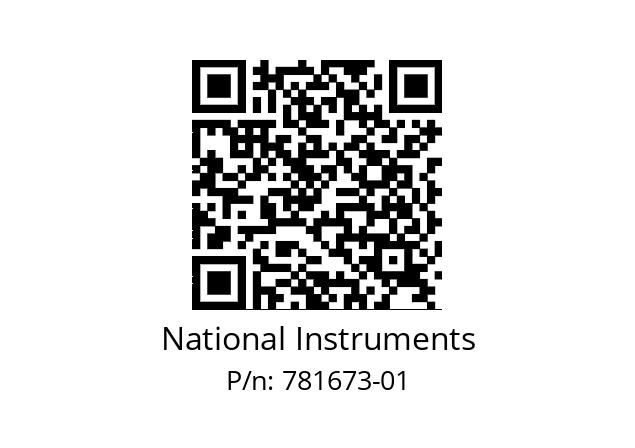   National Instruments 781673-01