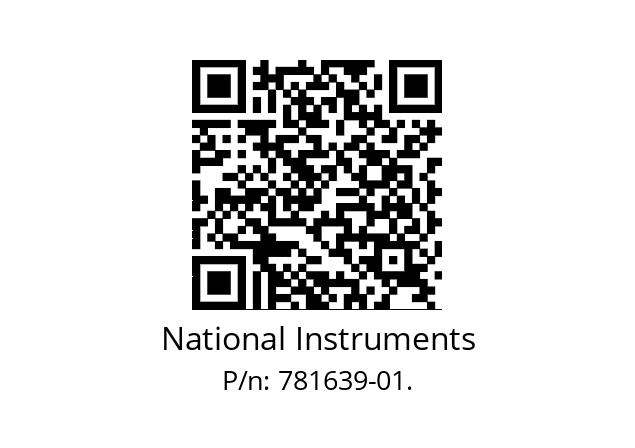   National Instruments 781639-01.