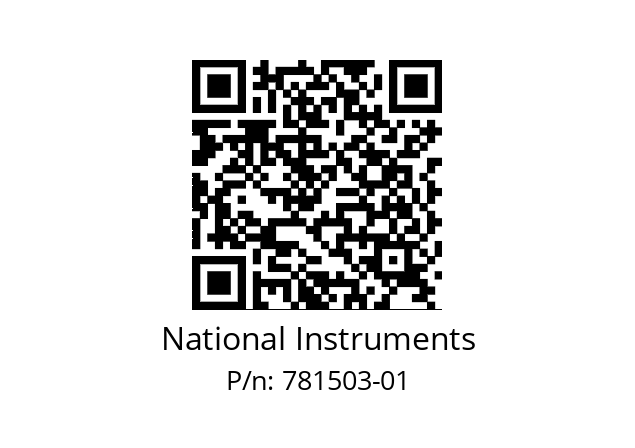   National Instruments 781503-01