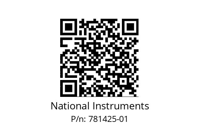   National Instruments 781425-01