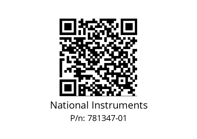   National Instruments 781347-01