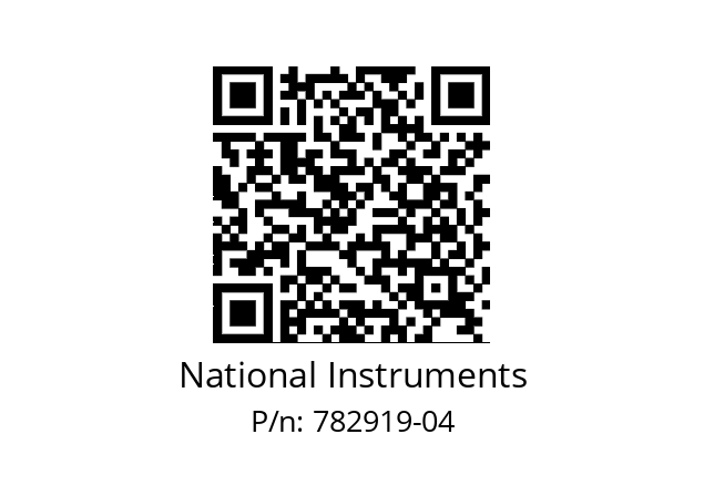   National Instruments 782919-04