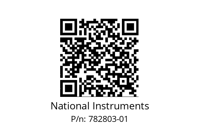   National Instruments 782803-01