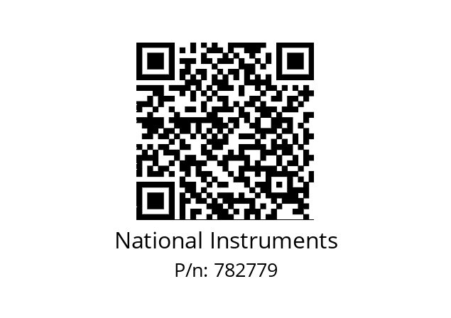   National Instruments 782779