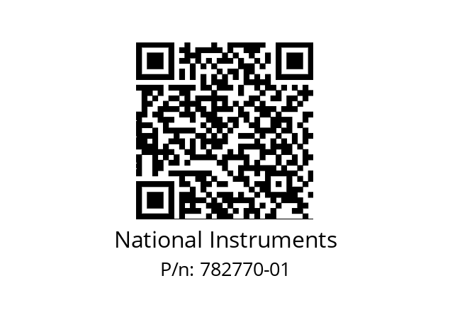   National Instruments 782770-01