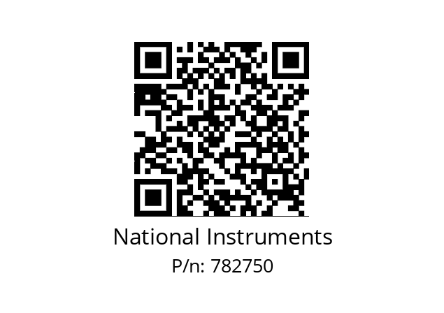   National Instruments 782750