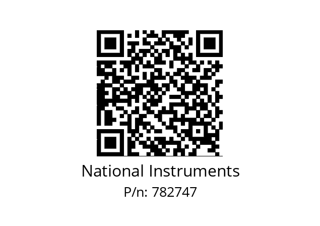   National Instruments 782747