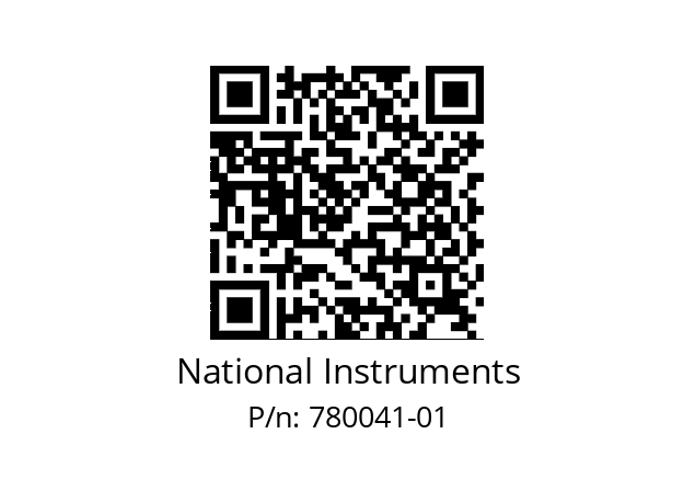   National Instruments 780041-01