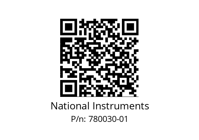   National Instruments 780030-01