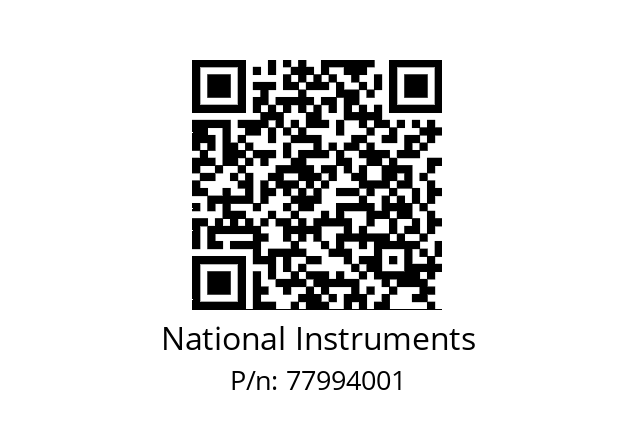   National Instruments 77994001