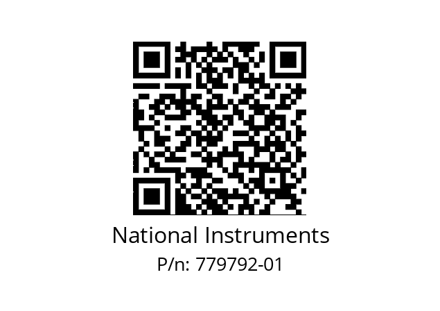   National Instruments 779792-01