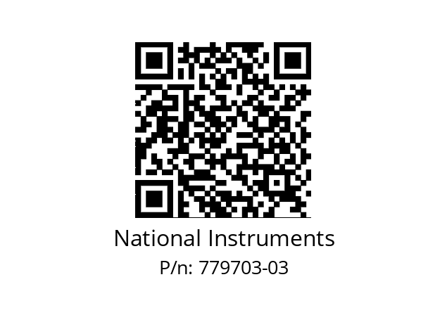   National Instruments 779703-03