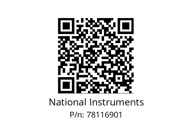   National Instruments 78116901