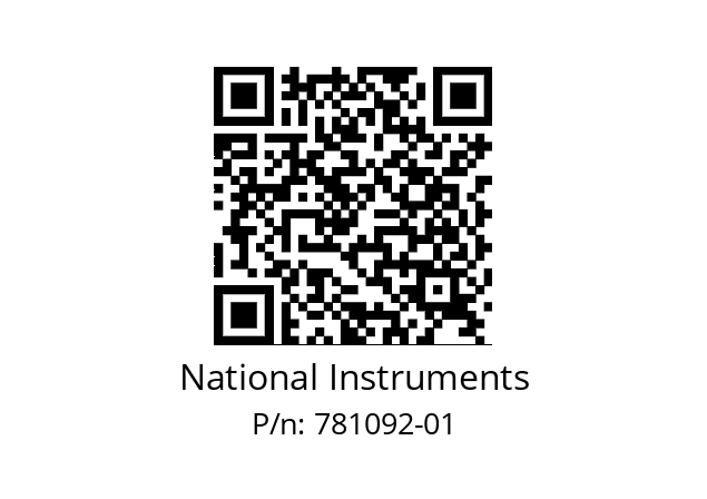   National Instruments 781092-01