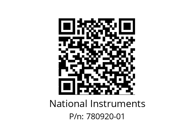   National Instruments 780920-01