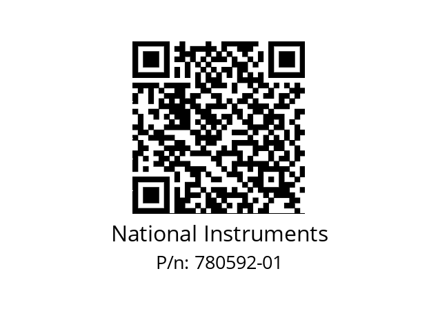   National Instruments 780592-01