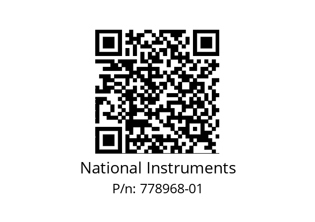   National Instruments 778968-01