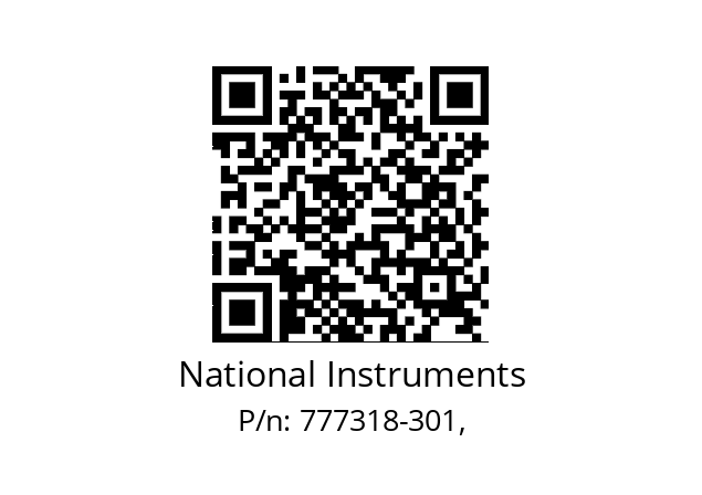   National Instruments 777318-301,