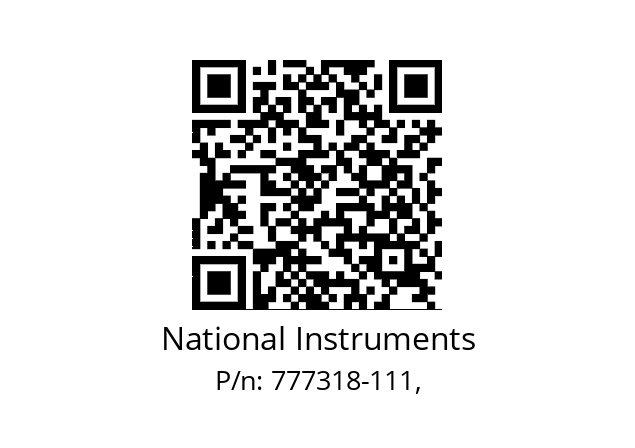   National Instruments 777318-111,