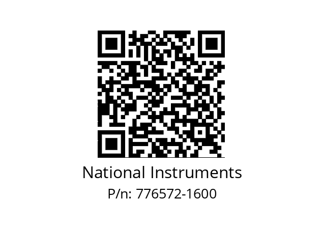   National Instruments 776572-1600