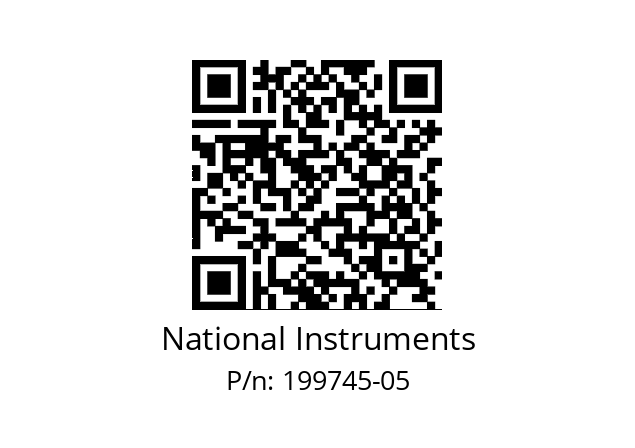   National Instruments 199745-05