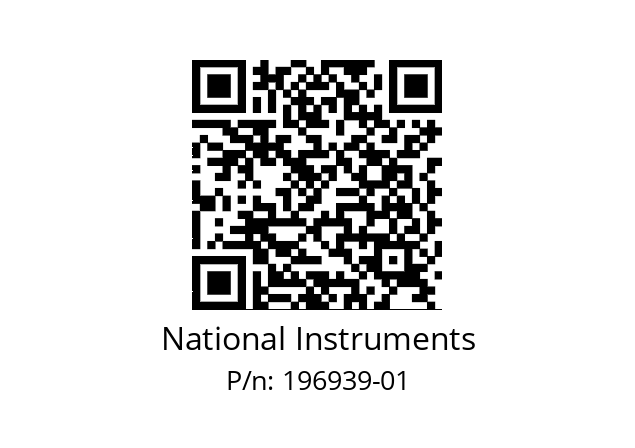   National Instruments 196939-01