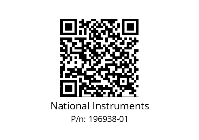   National Instruments 196938-01