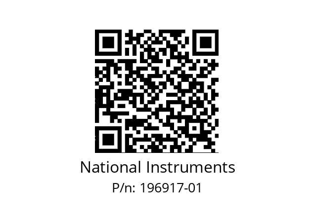   National Instruments 196917-01