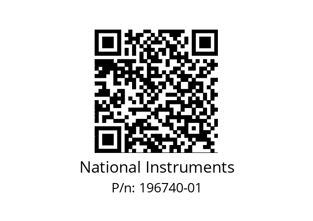   National Instruments 196740-01