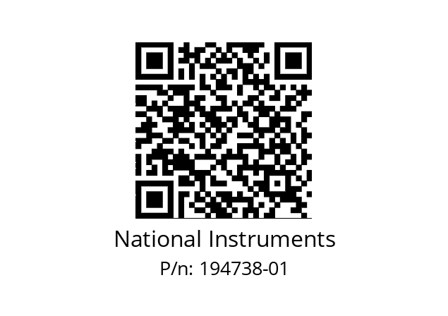   National Instruments 194738-01