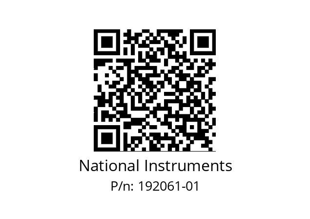   National Instruments 192061-01