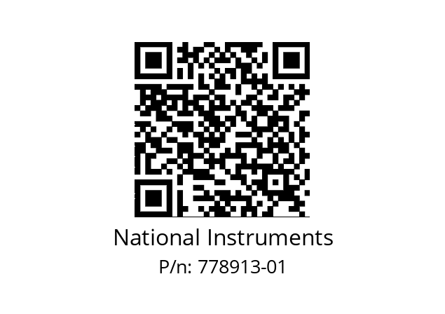   National Instruments 778913-01