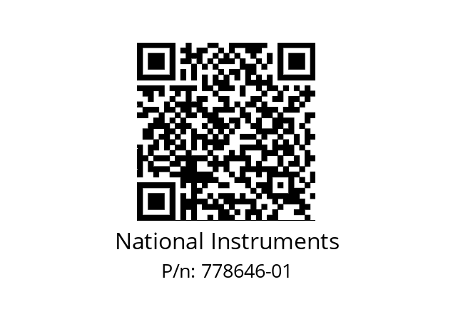   National Instruments 778646-01