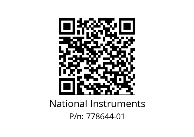   National Instruments 778644-01