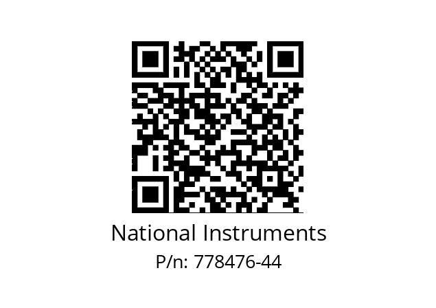   National Instruments 778476-44