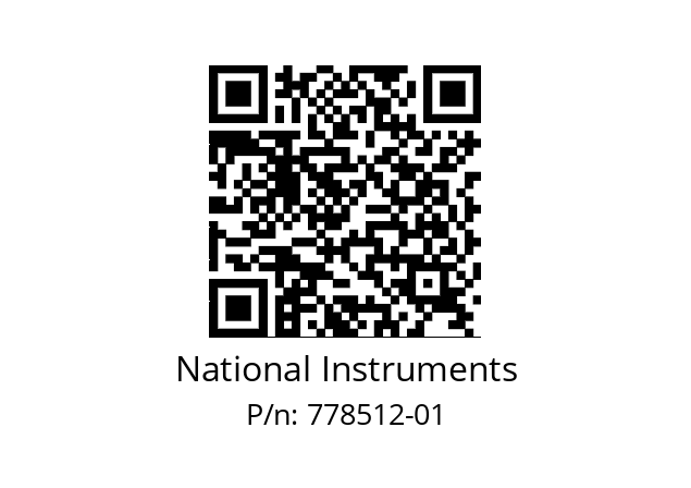   National Instruments 778512-01