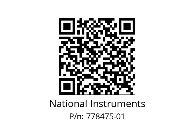   National Instruments 778475-01