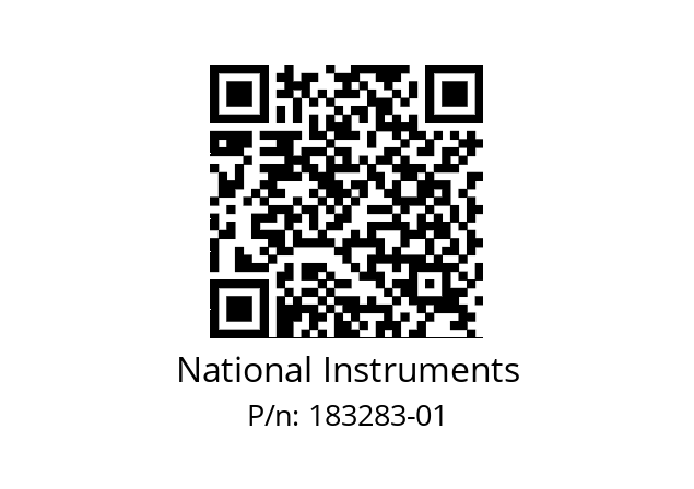   National Instruments 183283-01