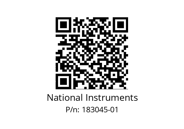   National Instruments 183045-01