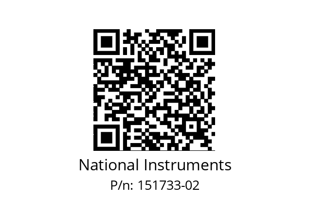   National Instruments 151733-02